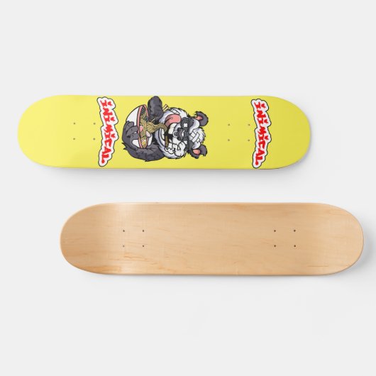 Ramen Panda Skateboard Deck (Horizontal)