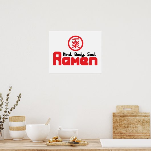 Ramen Poster (Küche)