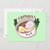 Ramen! Postkarte (Vorne/Hinten)