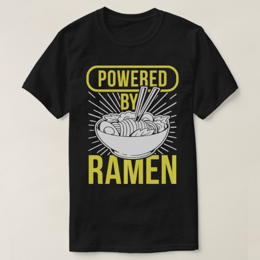 Ramen  Powered By Ramen Noodles Pullover  (Design vorne)
