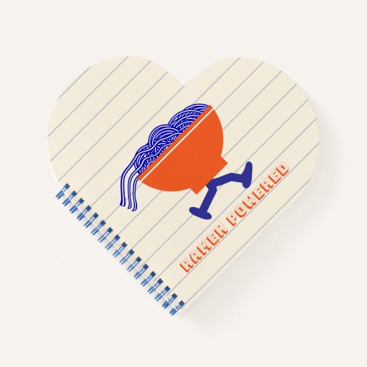 Ramen Powered Notizblock (Vorderseite)