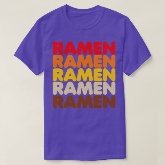 Ramen Ramen Ramen T-Shirt (Design vorne)