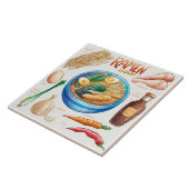 Ramen Recipe Fliese (Seite)