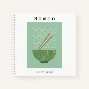 Ramen Recipes-Notebook Notizblock