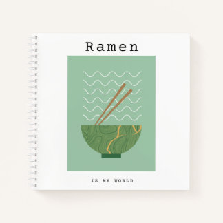 Ramen Recipes-Notebook Notizblock