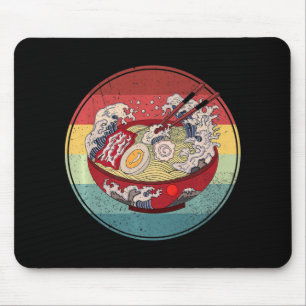 Ramen Retro Style Vintag Anime Japanisches Gift Gi Mousepad