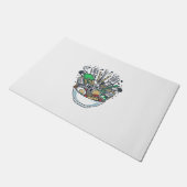 Ramen Rock Fußmatte (Schrägansicht)