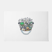 Ramen Rock Fußmatte (Vorderseite)