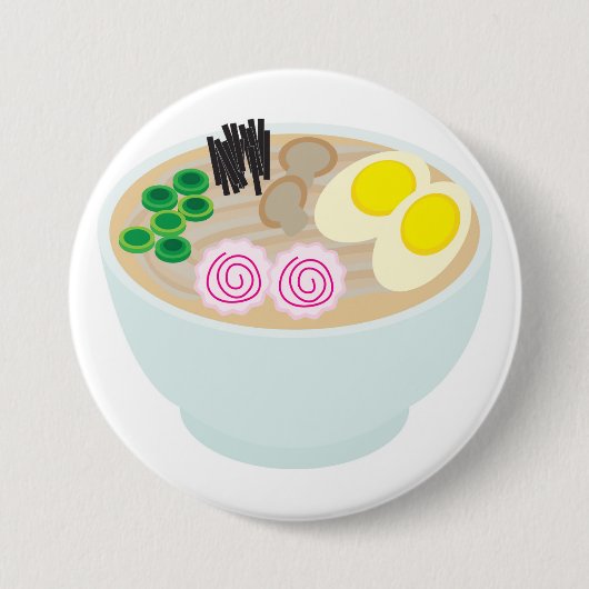 Ramen-Schale Button (Vorderseite)