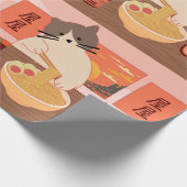 Ramen-Schlürfmuster Geschenkpapier (Ecke)