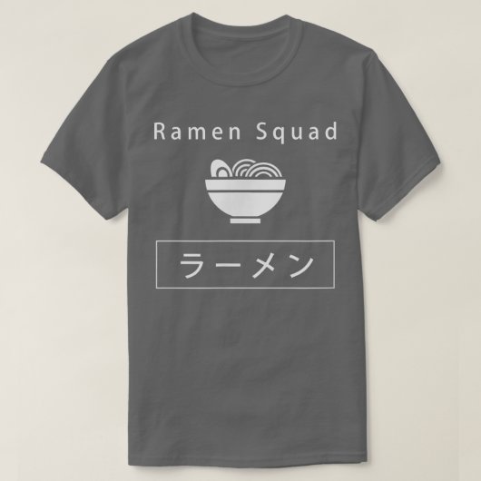 Ramen Squad Ironic T-Shirt (Design vorne)