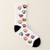 Ramen-Suppen-Socken Socken (Rechts - Außen)