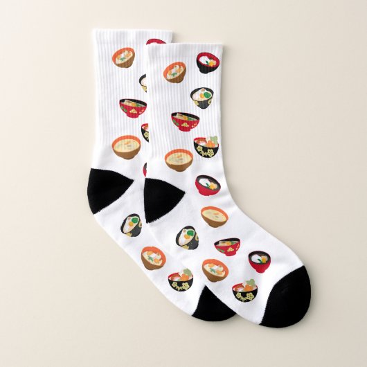 Ramen-Suppen-Socken Socken (Paar)