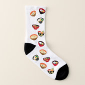 Ramen-Suppen-Socken Socken (Links - Innen)