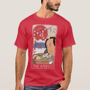 Ramen Taro Card Vintag Retro Ukiyo-e Japanisch T-Shirt