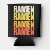 Ramen Text Design Dosenkühler (Vorderseite)