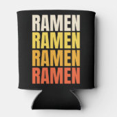 Ramen Text Design Dosenkühler (Rückseite)