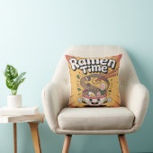 Ramen Time - Niedlicher Cartoon Ramen Bowl Kissen (Stuhl )