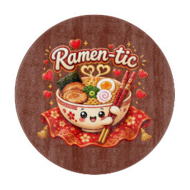 Ramen-tisch – Süße Kawaii-Ramen-Schale Schneidebrett