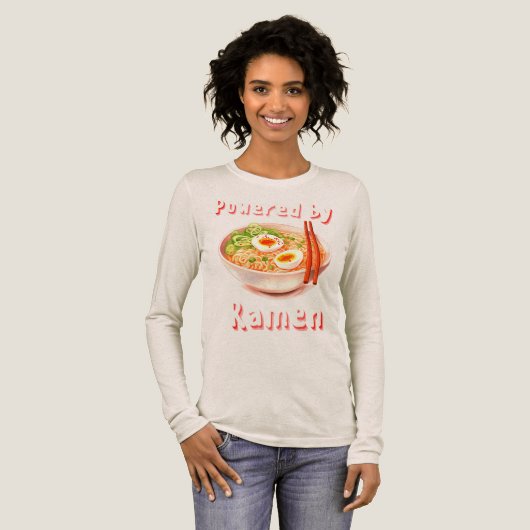 Ramen Tri-Blend Shirt (Volle Vorderseite)
