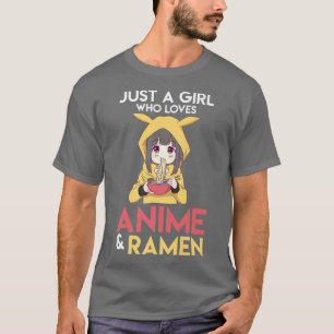Ramen und Anime Girl japanisches Essen Japan 1311 T-Shirt