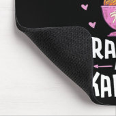 Ramen und Karate Geschenke Mädchen Frauen Mousepad (Ecke)
