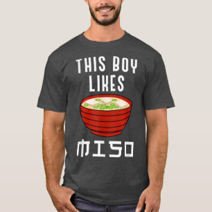 Ramen und Miso Soup Japanische Lebensmittelkultur T-Shirt