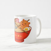 Ramen und Pygmy Hippo Kaffeetasse (VorderseiteRechts)