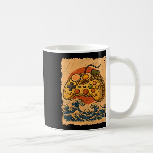 Ramen-Videospielcontroller Kaffeetasse (Rechts)