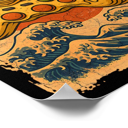 Ramen-Videospielcontroller Poster (Ecke)