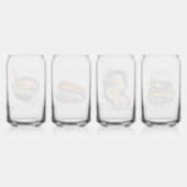 Ramen Vintage Skizze von CallisC Arts ⭐ ⭐ ⭐ ⭐ Dosenglas (Hinten)