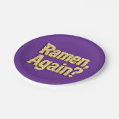 Ramen, wieder? pappteller (Schrägansicht)