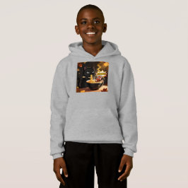 Ramen-Zen Katze und der unerwartete Touchdown Hoodie