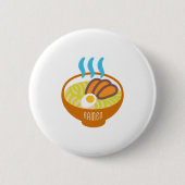 Ramennudeln Button (Vorderseite)