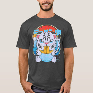 RamenTigerKawaii Anime Japanisch 973 T-Shirt