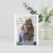 Ramesses Great Museum Statue Ägyptische Kunst Postkarte (Stehend Vorderseite)