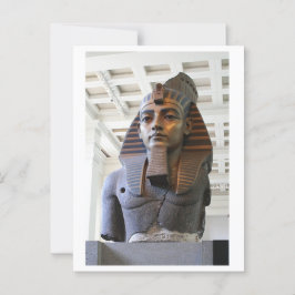 Ramesses Great Museum Statue Ägyptische Kunst Postkarte