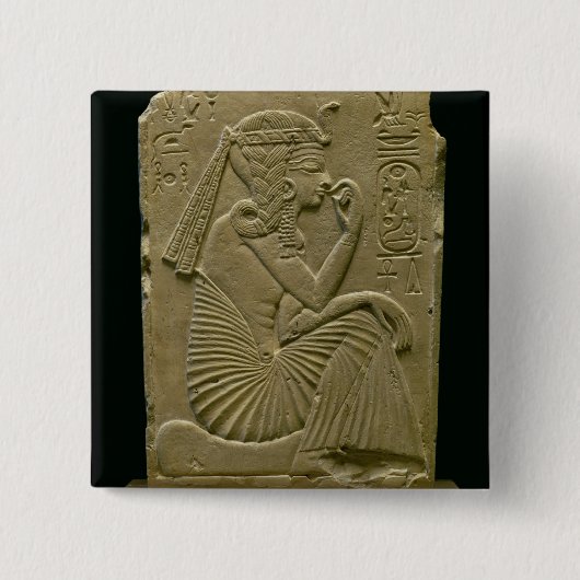 Ramesses II (1279-1213 BC) als Kind, neues Button (Vorderseite)