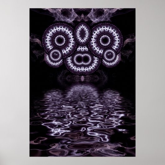 Ramiana Fraktal Art Poster (Vorne)