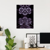 Ramiana Fraktal Art Poster (Heimbüro)