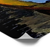 "Raminou on a Blue Blanket" von Suzanne Valadon Poster (Ecke)