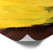 "Raminou on a Yellow Blanket" von Suzanne Valadon Poster (Ecke)