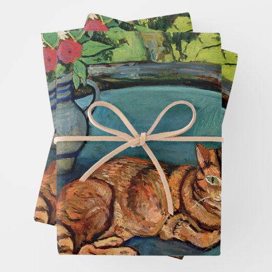 Raminou und Pitcher mit Nelken Geschenkpapier Set (Beispiel)