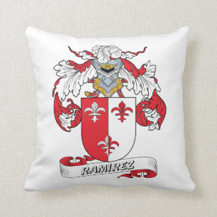 Ramírez-Familienwappen Kissen