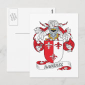 Ramirez Familienwappen Postkarte (Vorne/Hinten)