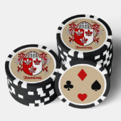 Ramirez Heraldic Arms Pokerchips (Stapel)