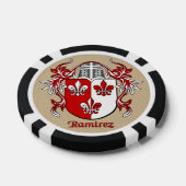 Ramirez Heraldic Arms Pokerchips (Einzeln)