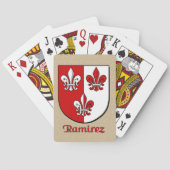 Ramirez Heraldic Shield Spielkarten (Rückseite)