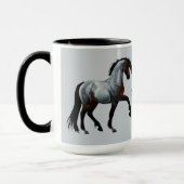 Ramirez - spanisches Pferd, laufend -  Tasse (Links)
