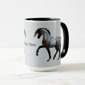 Ramirez - spanisches Pferd, laufend -  Tasse (VorderseiteRechts)